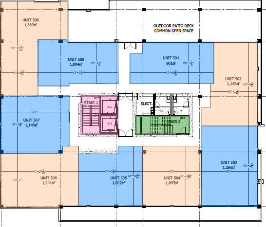 5th Floor Plan